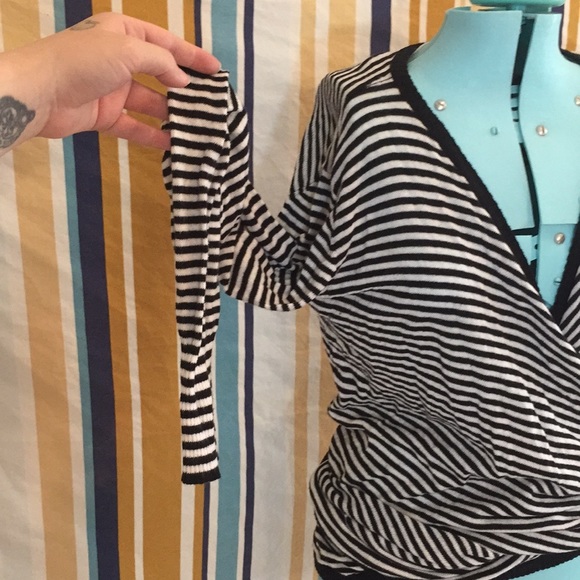 Cute Volcom Long Sleeve Striped Sweater - Picture 3 of 7